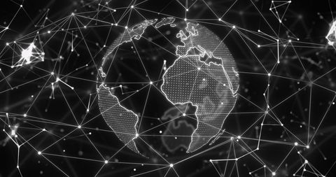 Global Digital Network Connectivity Technology Concept - Download Free Stock Images Pikwizard.com