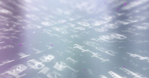 Abstract Purple Spotted Digital Data on Grey Background - Download Free Stock Images Pikwizard.com