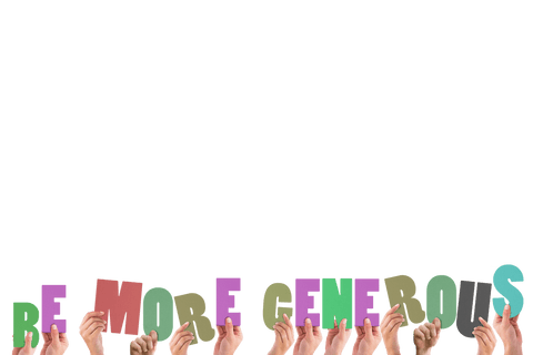 transparent hands hold colorful letters promote generosity - Download Free Stock Videos Pikwizard.com