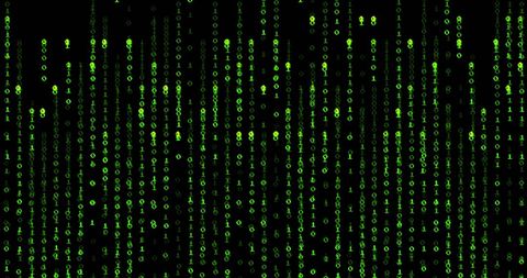 Digital Binary Matrix Code Abstract Background - Download Free Stock Images Pikwizard.com