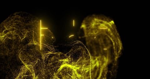 Dynamic Neon Yellow Sports and Data Visualization - Download Free Stock Images Pikwizard.com