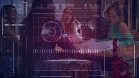 Financial Data Processing Over Business Meeting