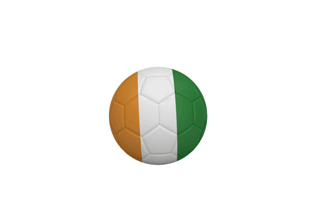 football with ivory coast flag design with transparent background - Download Free Stock Videos Pikwizard.com
