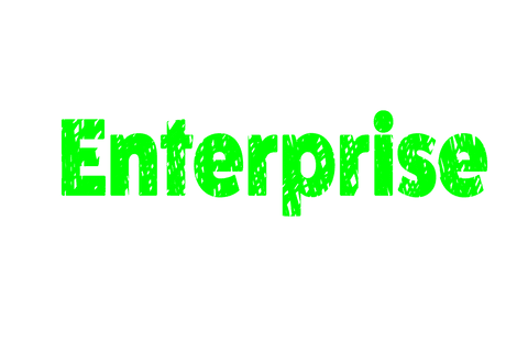 lime green enterprise text on transparent background - Download Free Stock Videos Pikwizard.com