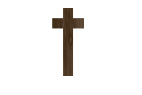 wooden brown cross illustration with transparent background - Download Free Stock Videos Pikwizard.com