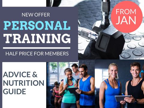 Exemplary Personal Training Promo with Motivated Coaches - Download Free Stock Templates Pikwizard.com