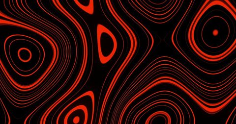 abstract red neon waves with smooth fluid patterns - Download Free Stock Images Pikwizard.com