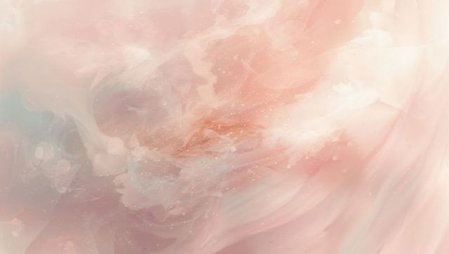 Soft pastel swirl abstract with ethereal sheer layers and subtle gradient sparkle texture