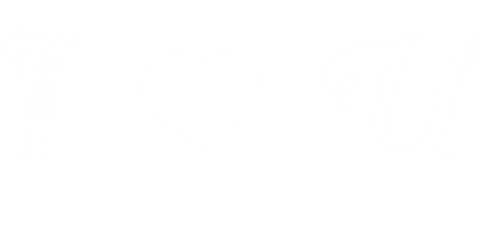 I Love U Text with Heart Icon on Transparent Background