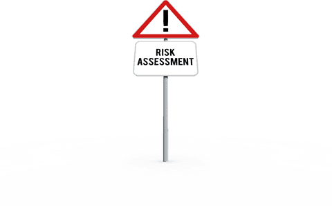 transparent sign with exclamation mark for risk assessment notifications - Download Free Stock Videos Pikwizard.com