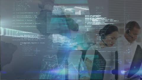 Global Business Communication with Digital Data Overlay