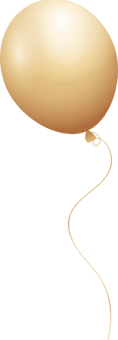 glossy gold balloon floating on transparent background for elegant celebrations - Download Free Stock Videos Pikwizard.com