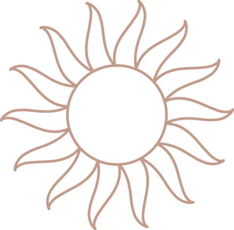 minimalist transparent sun icon with wavy rays - Download Free Stock Videos Pikwizard.com