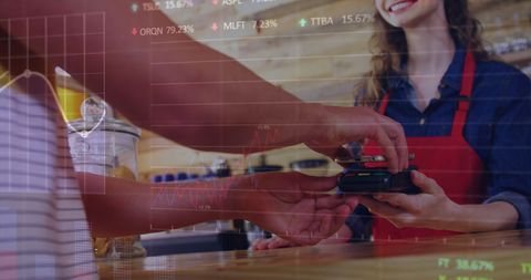 Contactless Payment Technology Blends with Financial Data Visualization