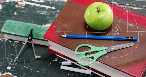 Educational Materials for Learning with Mathematics Overlay - Download Free Stock Images Pikwizard.com