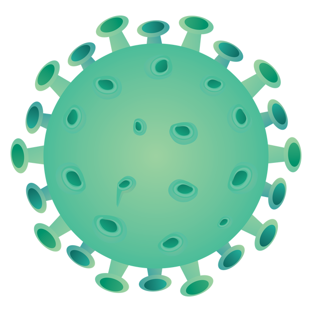 Digital Virus Cell Illustration on Transparent Background for Pandemic Concept - Download Free Stock Videos Pikwizard.com