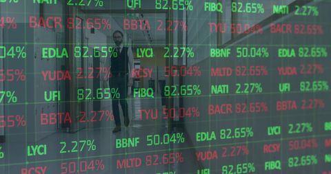 Businessman Analyzing Digital Stock Market Data Reflects Strategies - Download Free Stock Images Pikwizard.com
