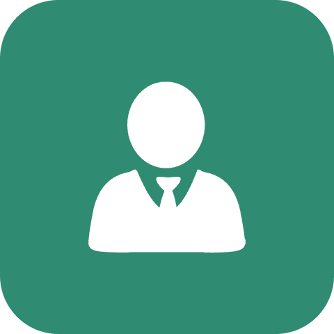 Businessperson Icon Symbol Transparent Background Green - Download Free Stock Videos Pikwizard.com