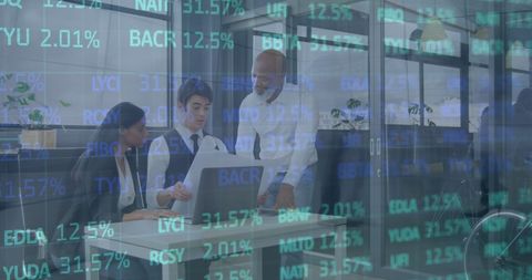 Financial Data Analysis in Modern Office Setup