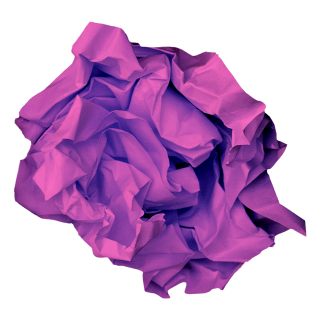 Transparent Crumpled Purple Paper Ball Isolated on White - Download Free Stock Videos Pikwizard.com