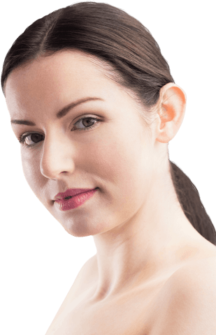 Elegant Woman Posing in Studio with Transparent Background - Download Free Stock Videos Pikwizard.com