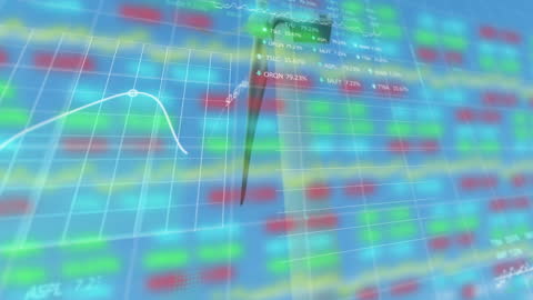 Digital Animation of Financial Data and Wind Turbine