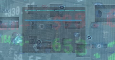 Futuristic Digital Data Streams Overlaying Urban Background