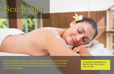 Relaxing Spa Experience Promoting Self-Care and Tranquility