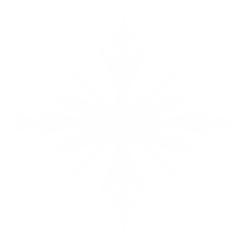 Geometric White Snowflake Icon on Transparent Background - Download Free Stock Videos Pikwizard.com