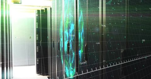 Holographic Data on Server Racks in Modern Data Center