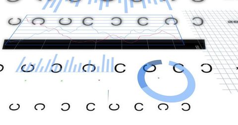 abstract financial data analysis with eye chart elements - Download Free Stock Images Pikwizard.com