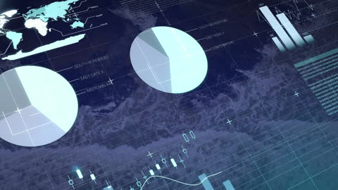 Digital Statistics Dashboard with Global Data Visualization