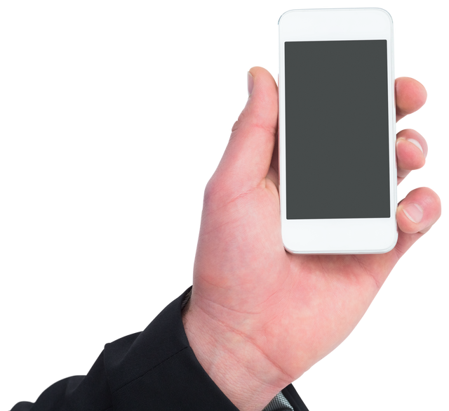 Hand Holding Smartphone with Transparent Background - Download Free Stock Videos Pikwizard.com