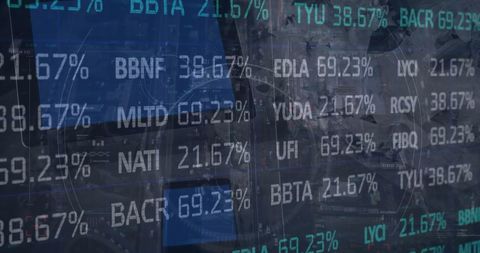 Digital Trading Analysis with Stock Market Data Overlay - Download Free Stock Images Pikwizard.com