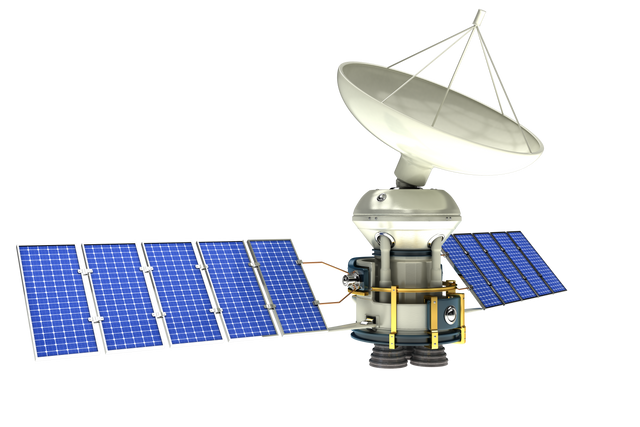 Transparent 3D Solar Power Satellite Vector with Solar Panels - Download Free Stock Videos Pikwizard.com