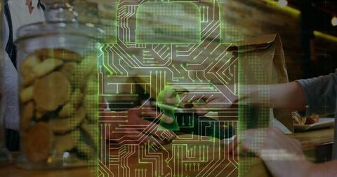 Digital Security Overlay for Cashless Transactions