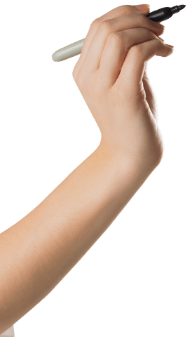 transparent hand holding marker - Download Free Stock Videos Pikwizard.com