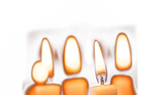 transparent lit candles digital illustration on soft glow background - Download Free Stock Videos Pikwizard.com