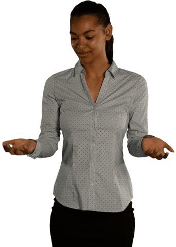 Woman with Transparent Object Hands Open - Download Free Stock Videos Pikwizard.com