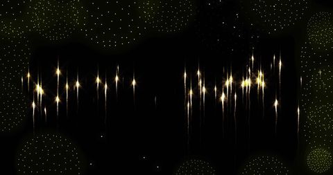 sparkling light trails over abstract shapes on black background - Download Free Stock Images Pikwizard.com