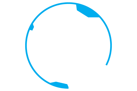 minimalist transparent incomplete circle illustration - Download Free Stock Videos Pikwizard.com