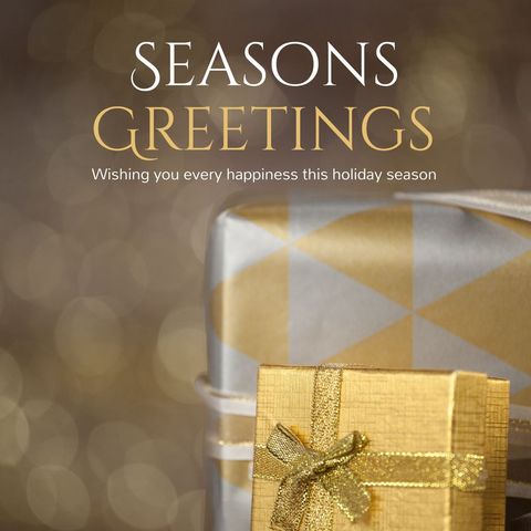 elegant golden gift boxes celebrate festive holiday season - Download Free Stock Templates Pikwizard.com