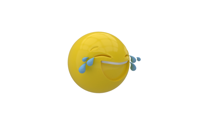 3D Laughing Emoji Transparent Background with Teardrops - Download Free Stock Videos Pikwizard.com