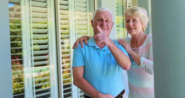 Happy Senior Couple Relaxing Together at Home - Download Free Stock Images Pikwizard.com