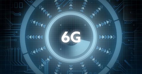 Futuristic 6G Network Digital Concept - Download Free Stock Images Pikwizard.com
