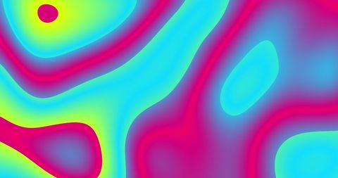 Abstract colorful waves in motion with vibrant hues