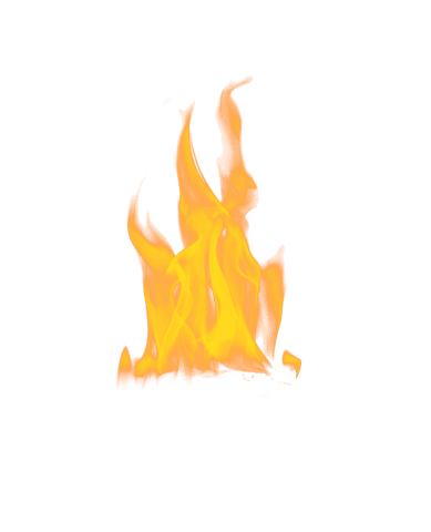 bright yellow flame on transparent background for danger concepts - Download Free Stock Videos Pikwizard.com
