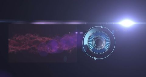 Digital Interface Scanning Technology with Blue Glowing Lights - Download Free Stock Images Pikwizard.com