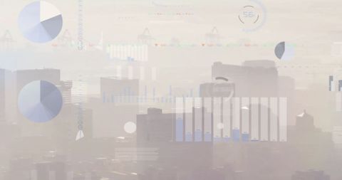 Innovative Financial Data Integration over Urban Skyline - Download Free Stock Images Pikwizard.com