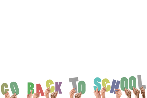 transparent hands holding go back to school letters - Download Free Stock Videos Pikwizard.com
